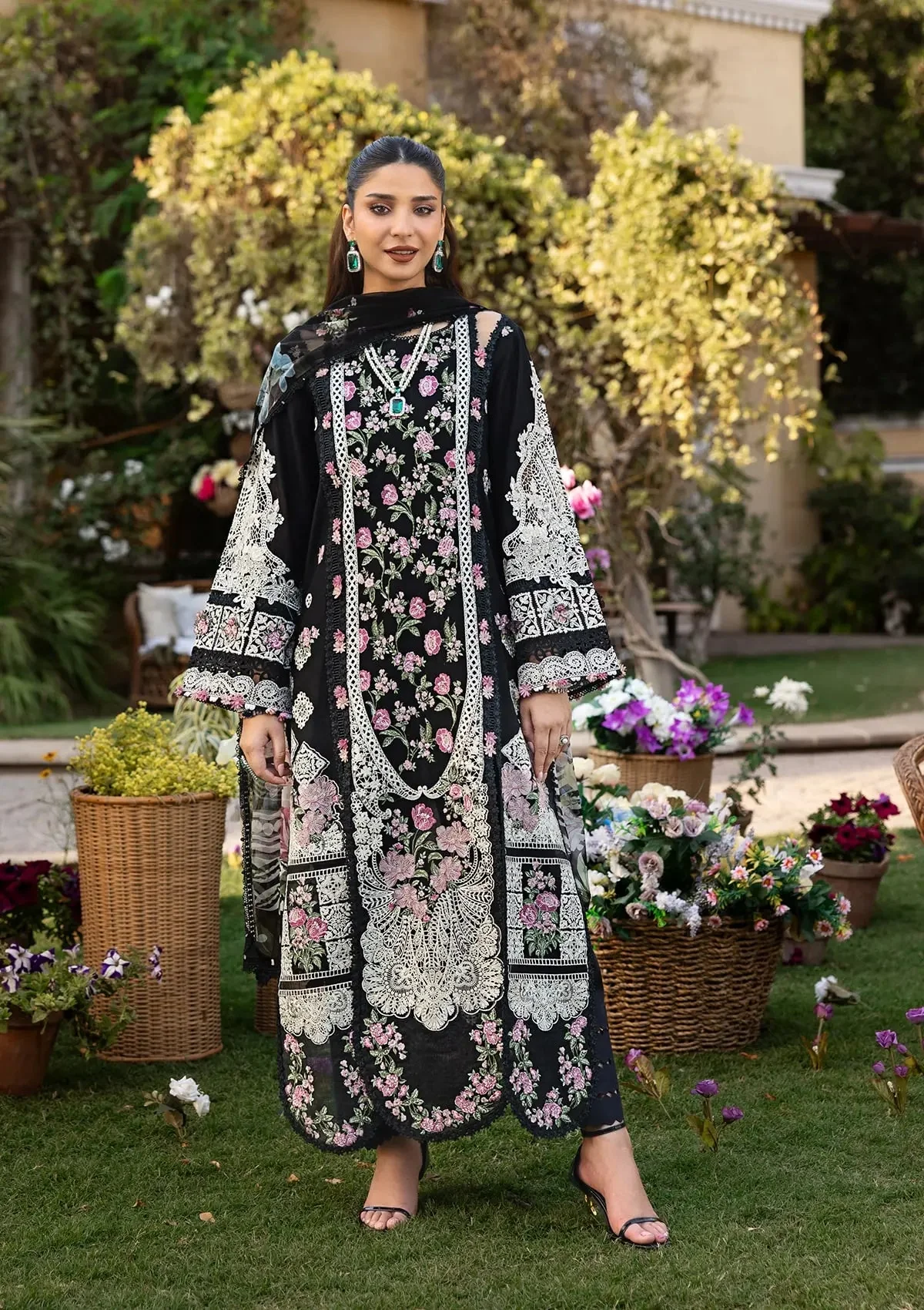 Luxury Lawn Dress - Image 4