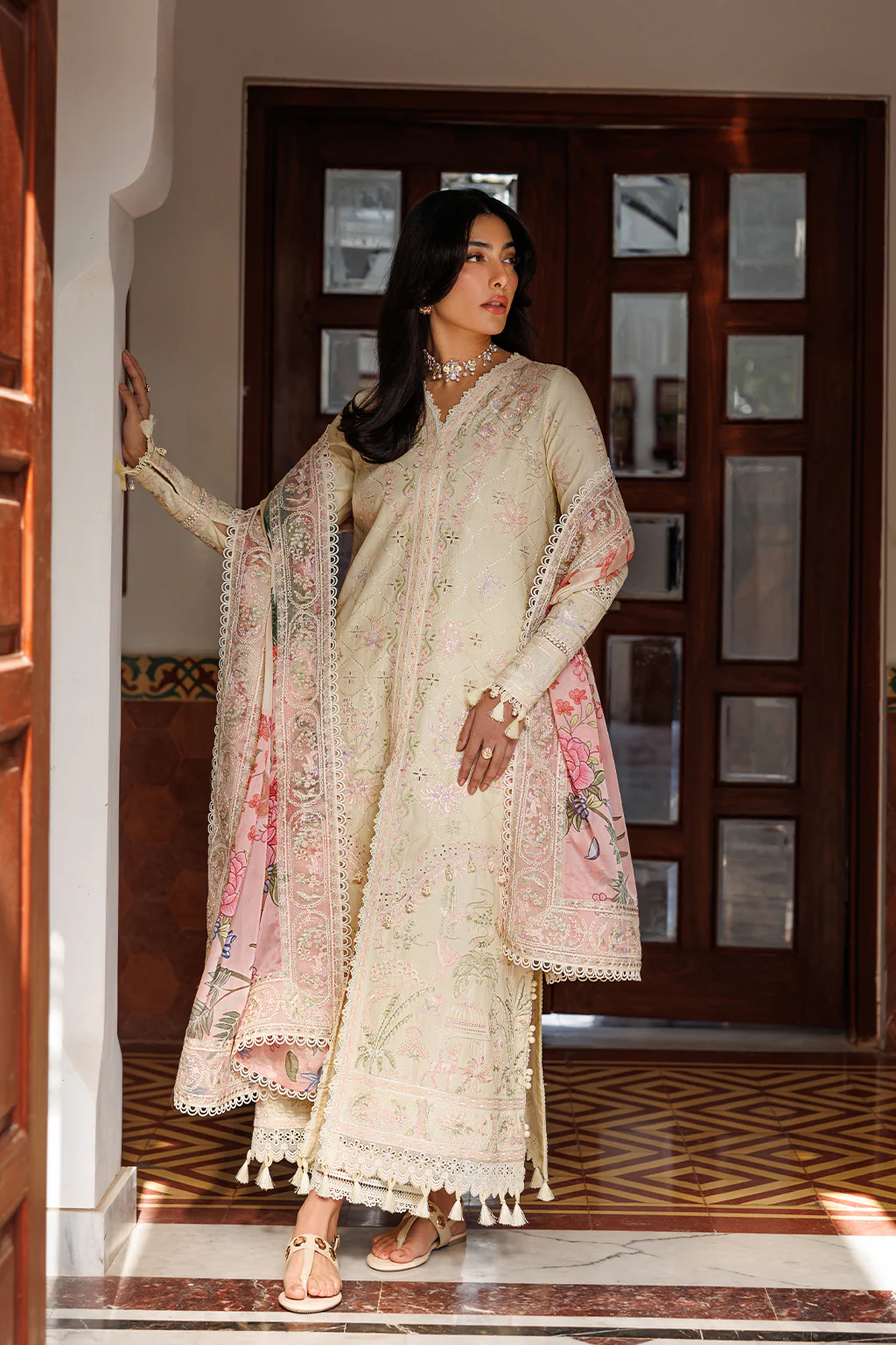 Mirabelle Festive Luxury Lawn - Image 4