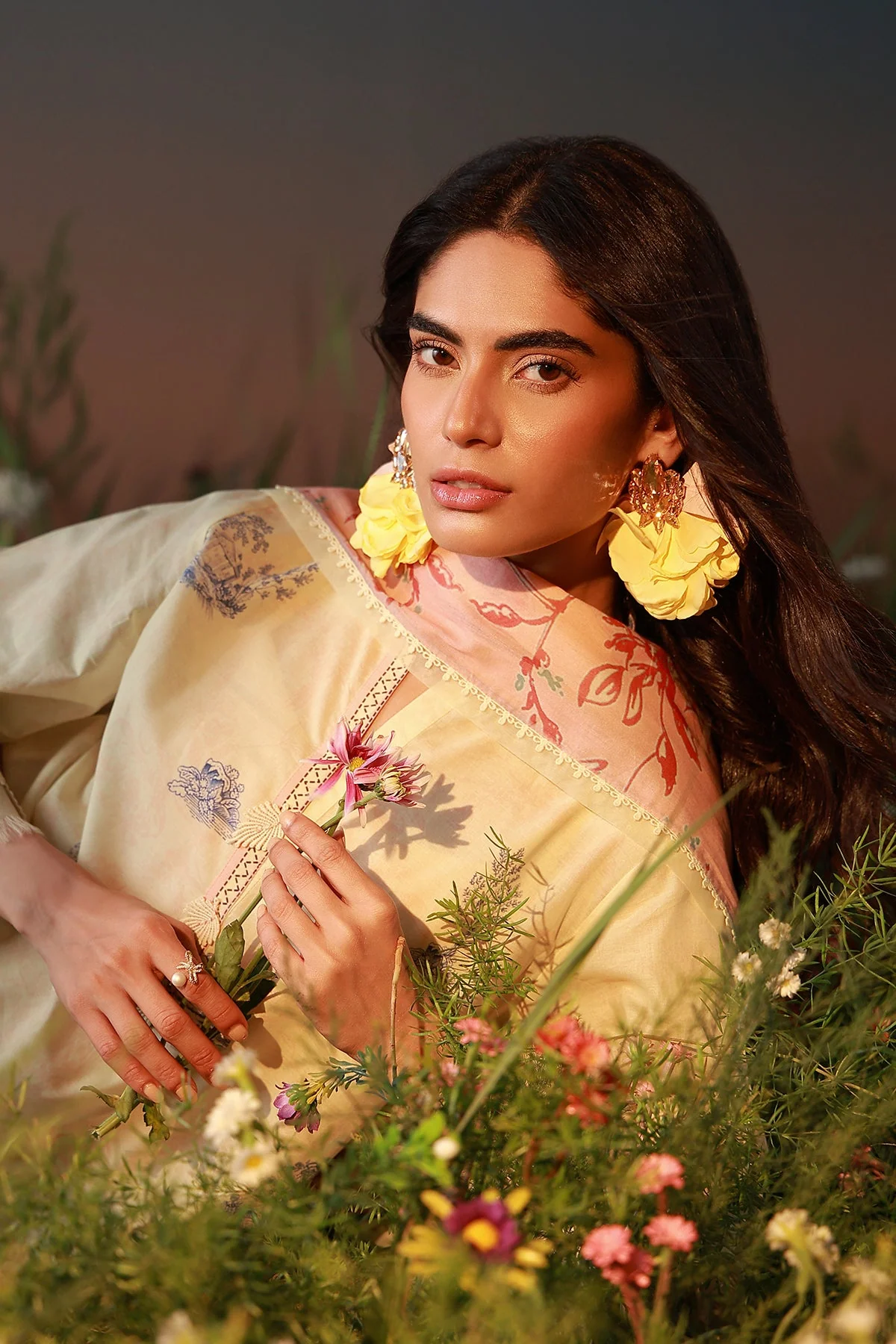 Mirha Unstitched Printed Lawn - Image 4