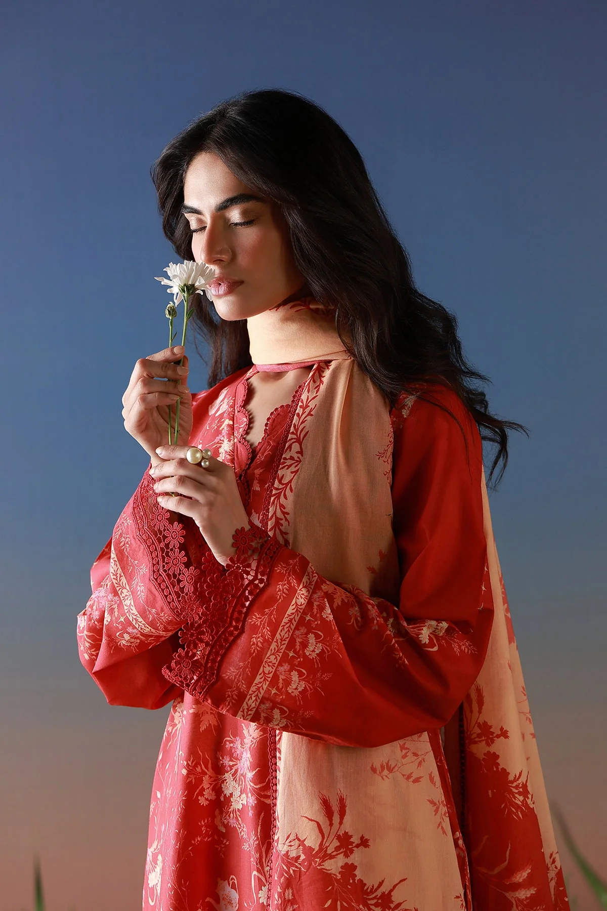 Mirha Unstitched Printed Lawn - Image 4