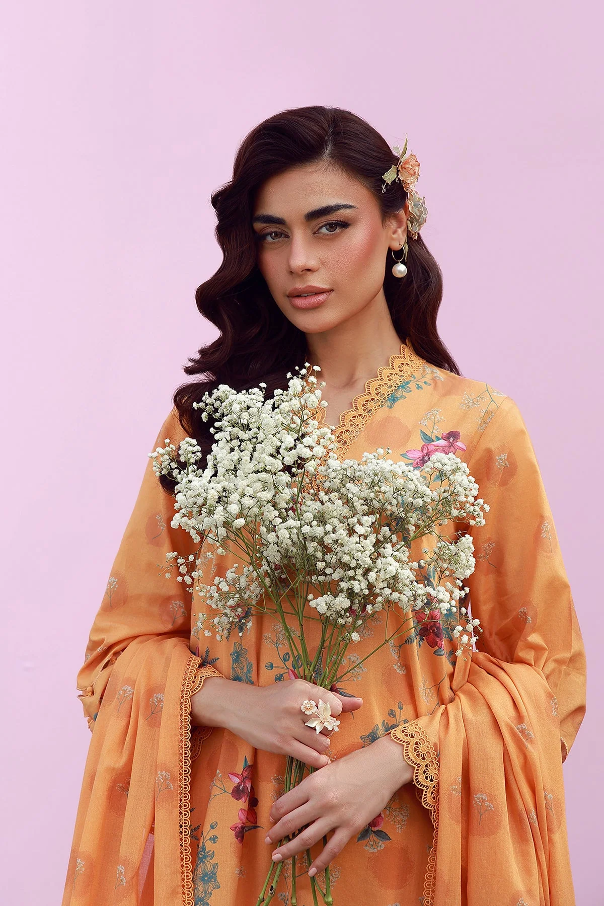 Mirha Unstitched Printed Lawn - Image 5