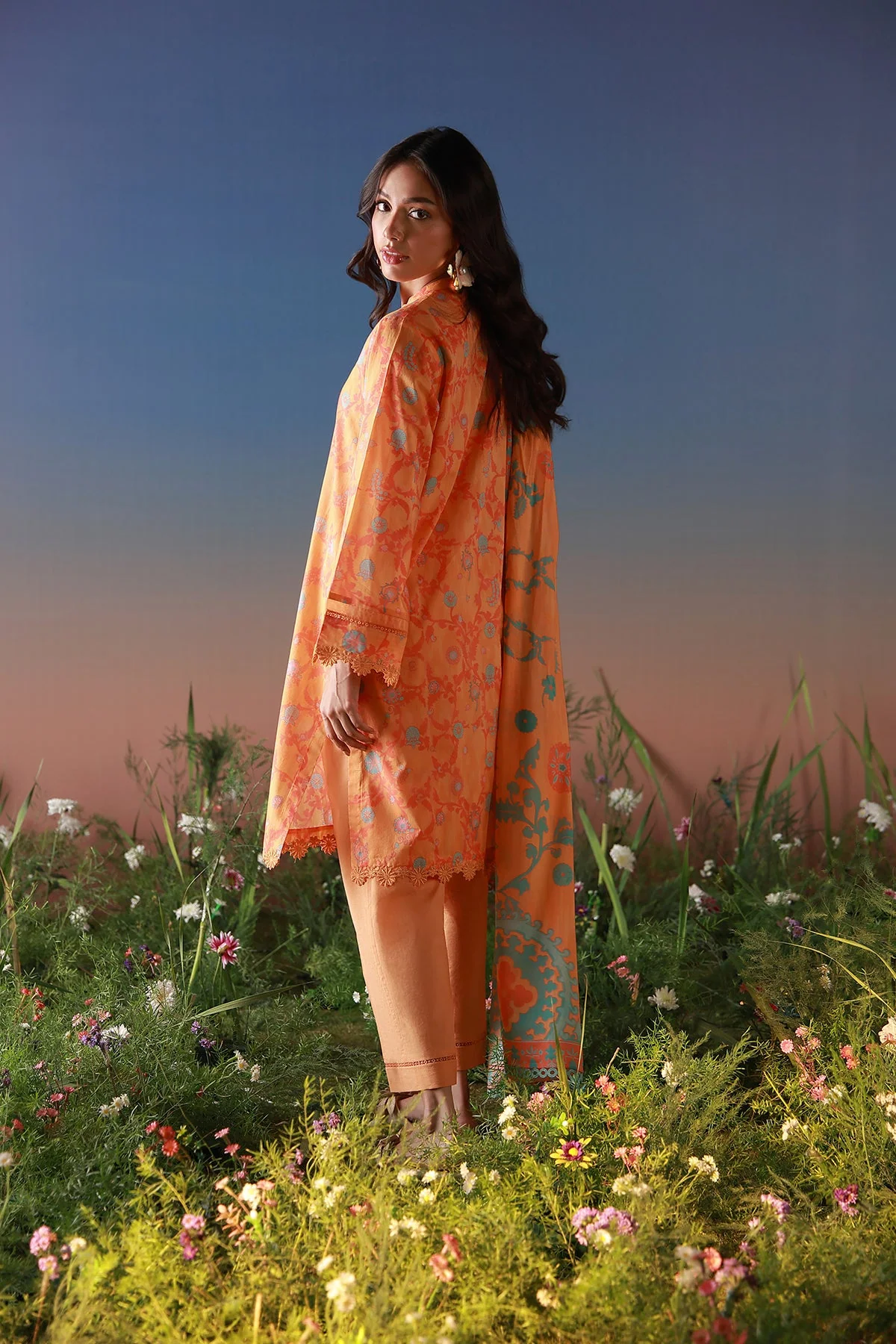 Mirha Unstitched Printed Lawn - Image 2