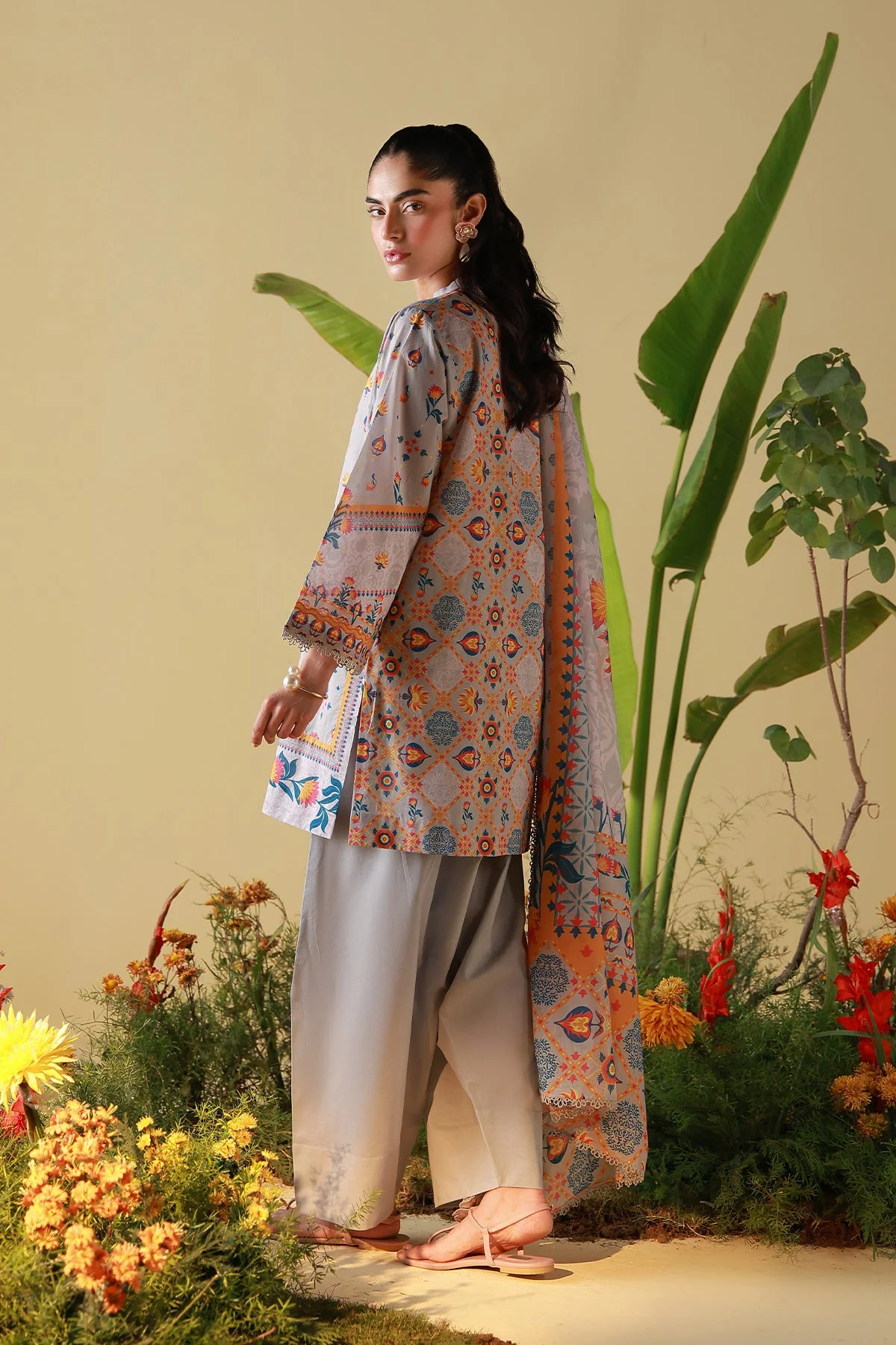Mirha Unstitched Printed Lawn - Image 2