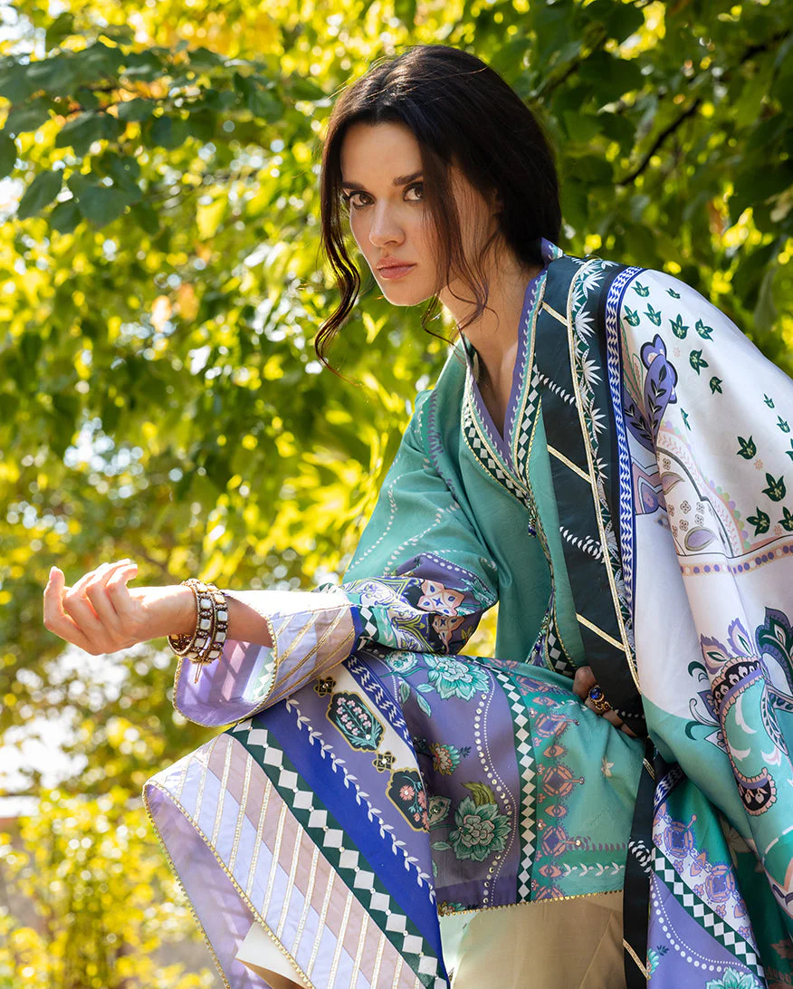 Nirvana Printed Silk - Image 5