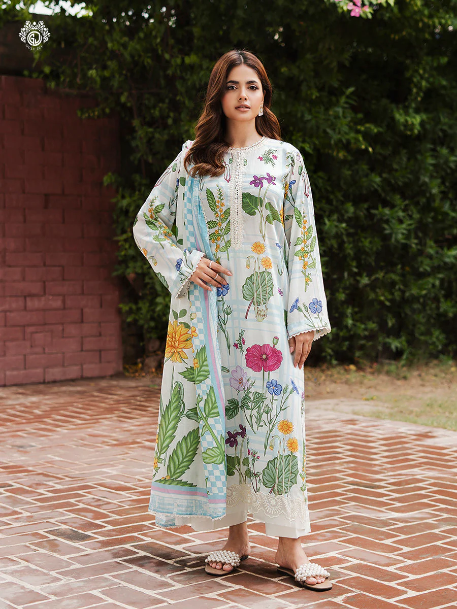 Preimum Gullbano Printed Lawn