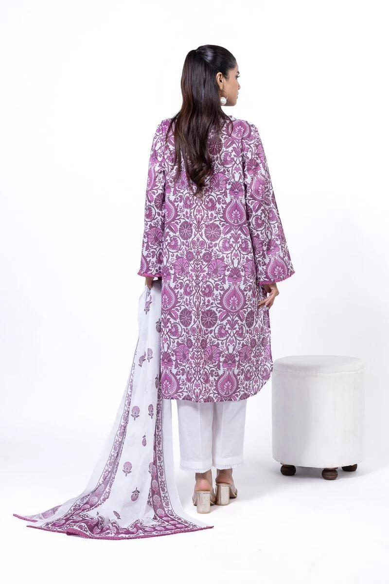Printed | Lawn Fabrics 3 Piece - Image 2
