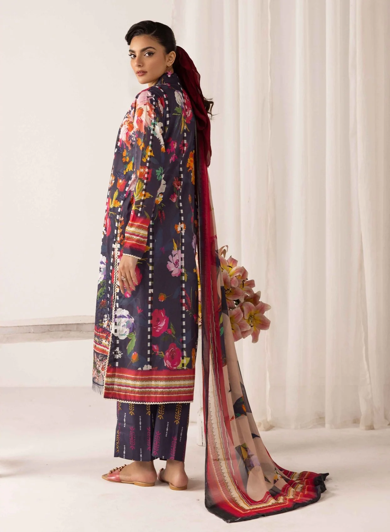RangRez by NUR Embroidered Lawn - Image 2
