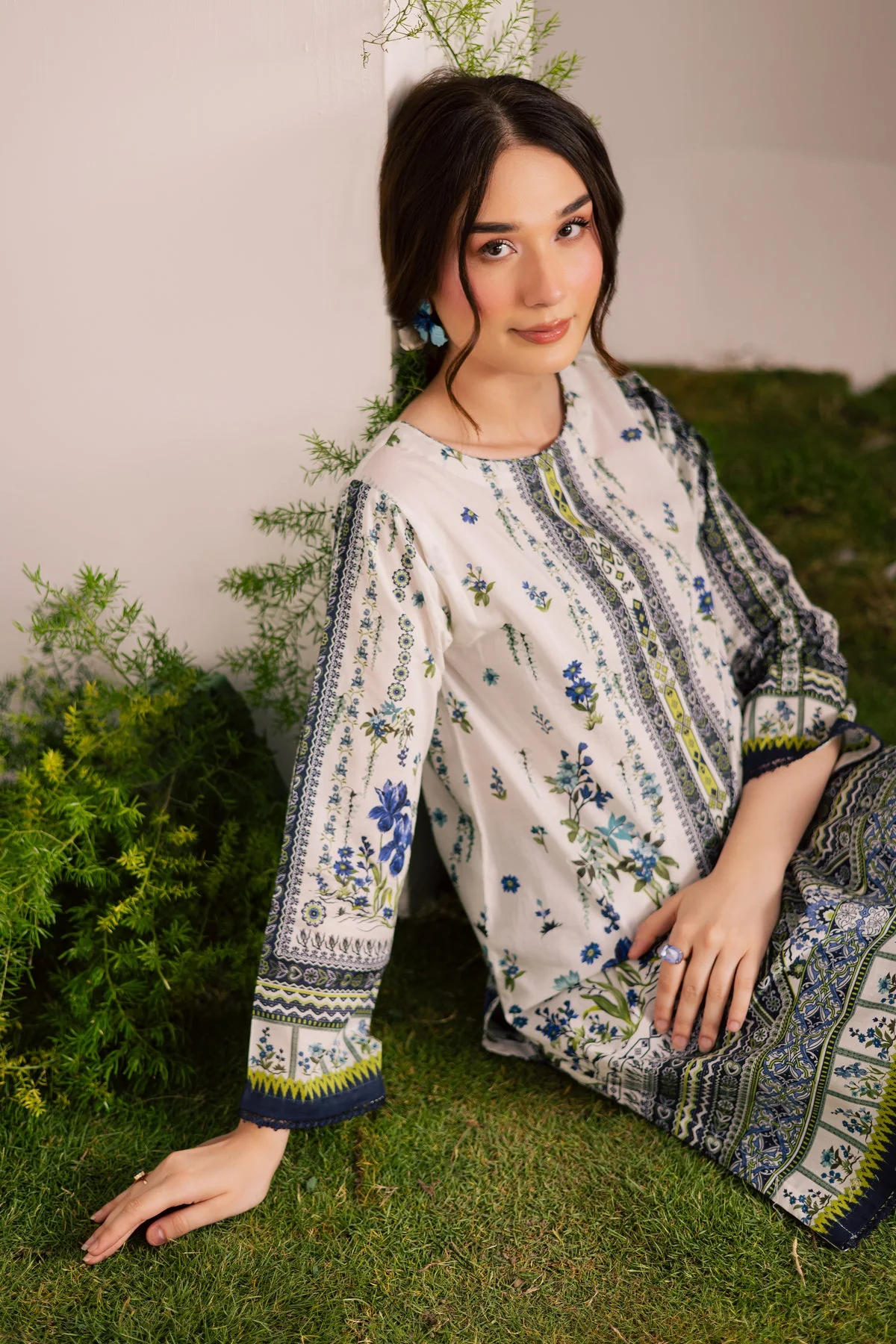 Reyna 2Pc - Printed Lawn Dress - Image 5