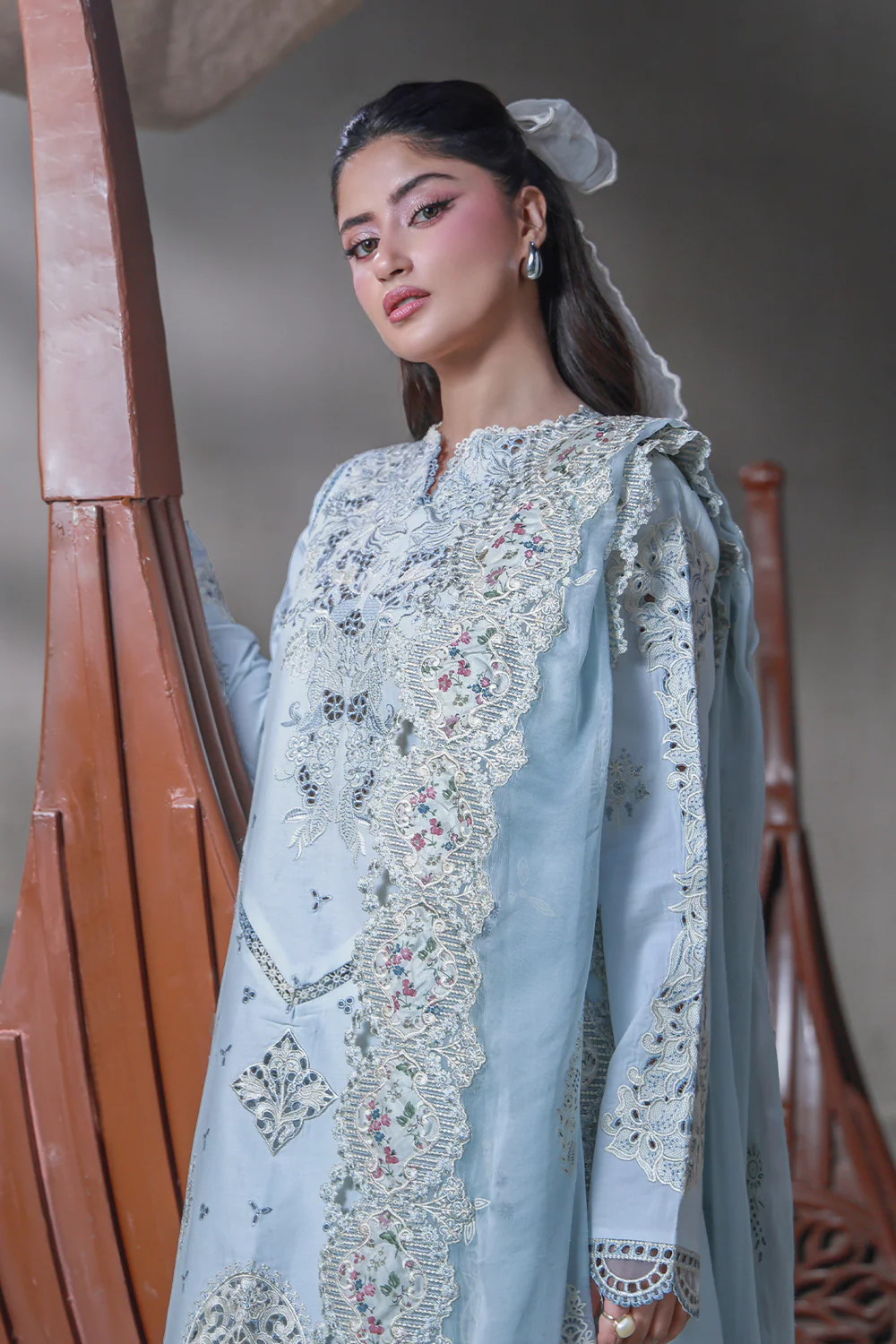 SAAGAR LUXURY FESTIVE LAWN - Image 3