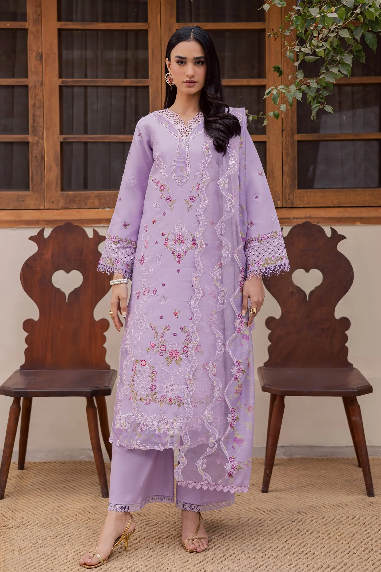 selene premium festive lawn