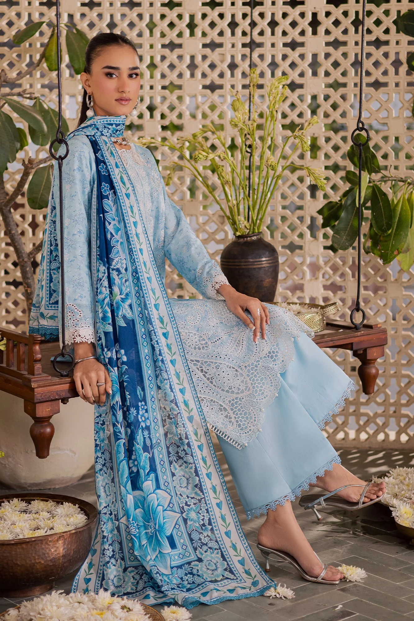 selene premium festive lawn - Image 7