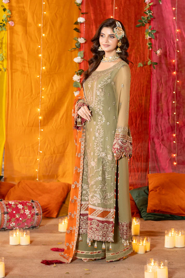 Shagun Embroidered Chiffon - Image 4