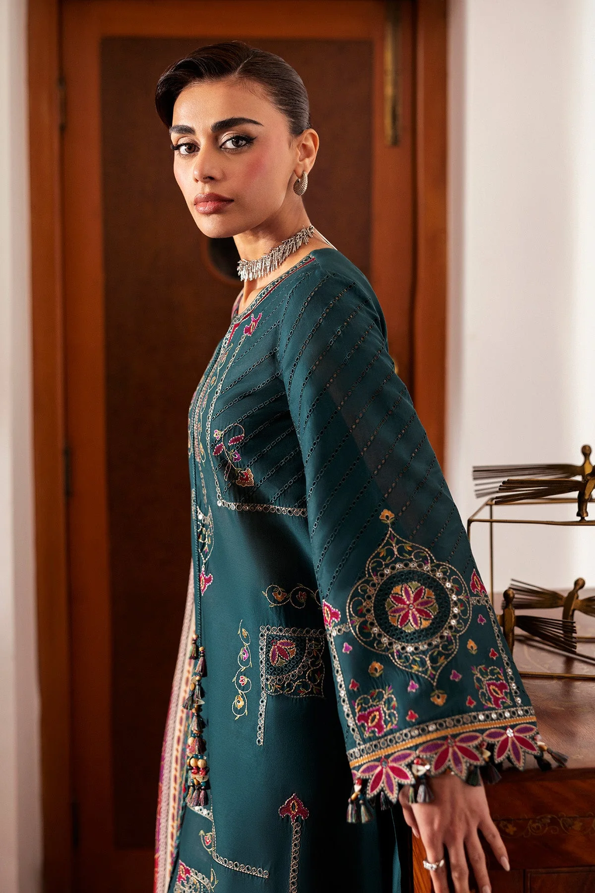 SHAHKAAR Embroidered Luxury Lawn - Image 5