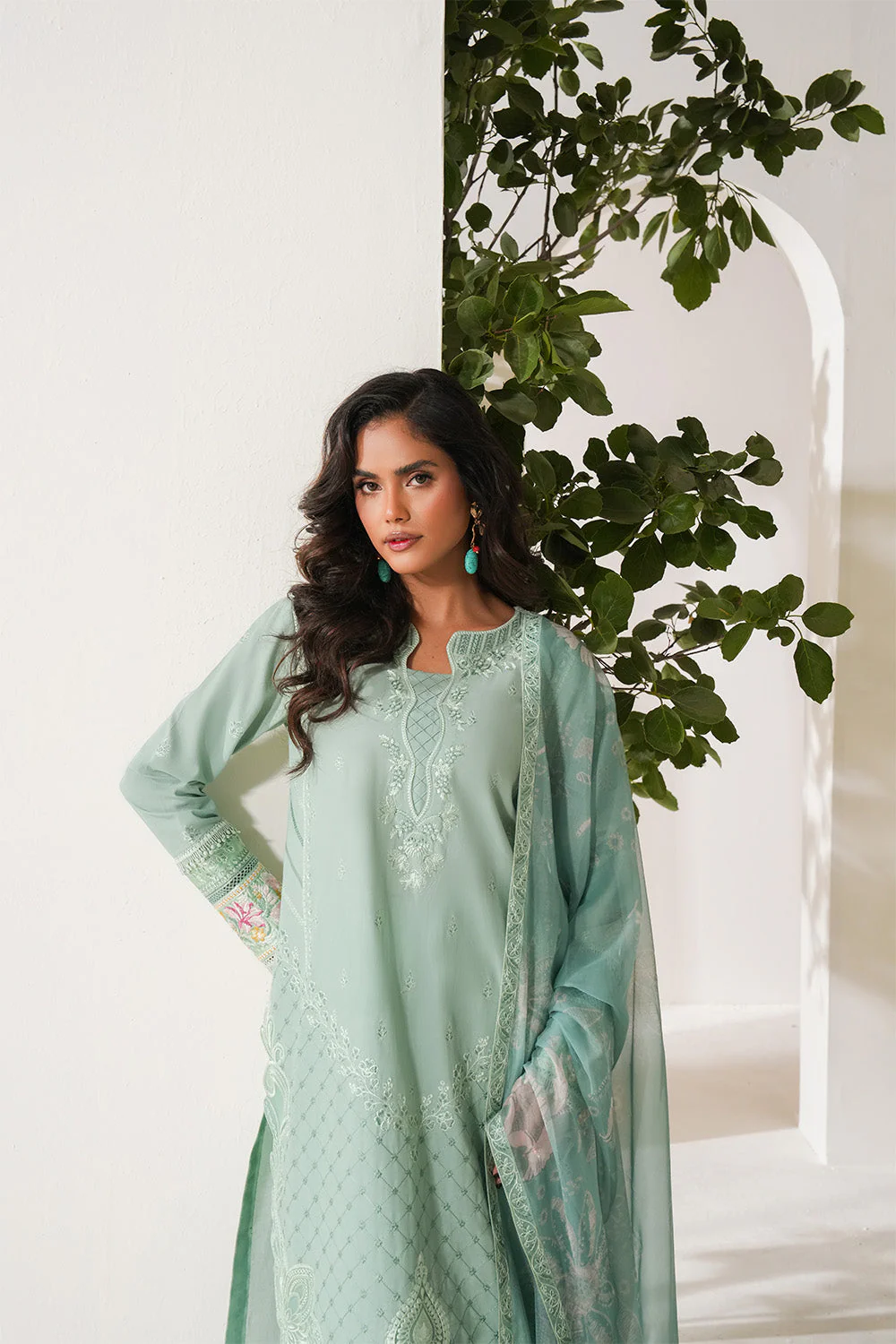 Soiree Lawn 3-Piece Suit - Image 4