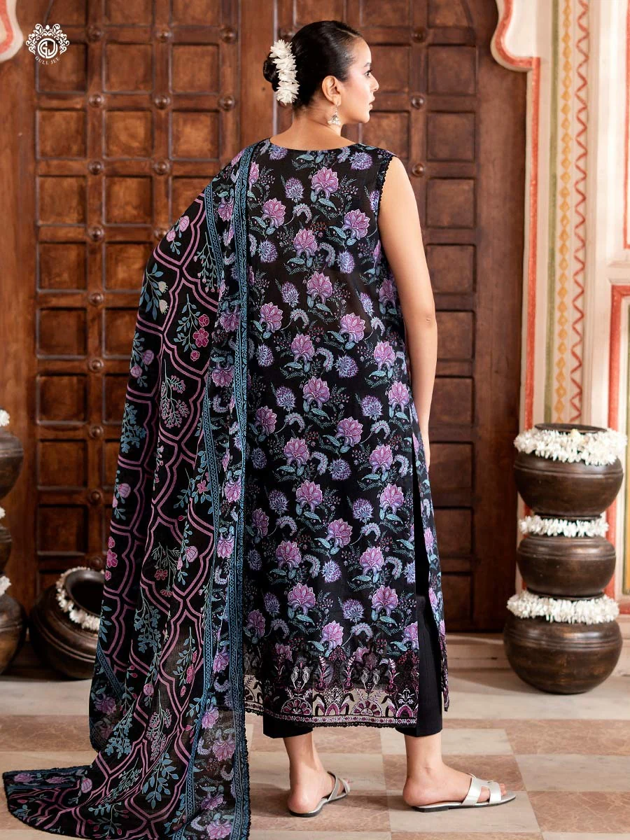 Tabeer Unstitched Lawn 3 PC - Image 2
