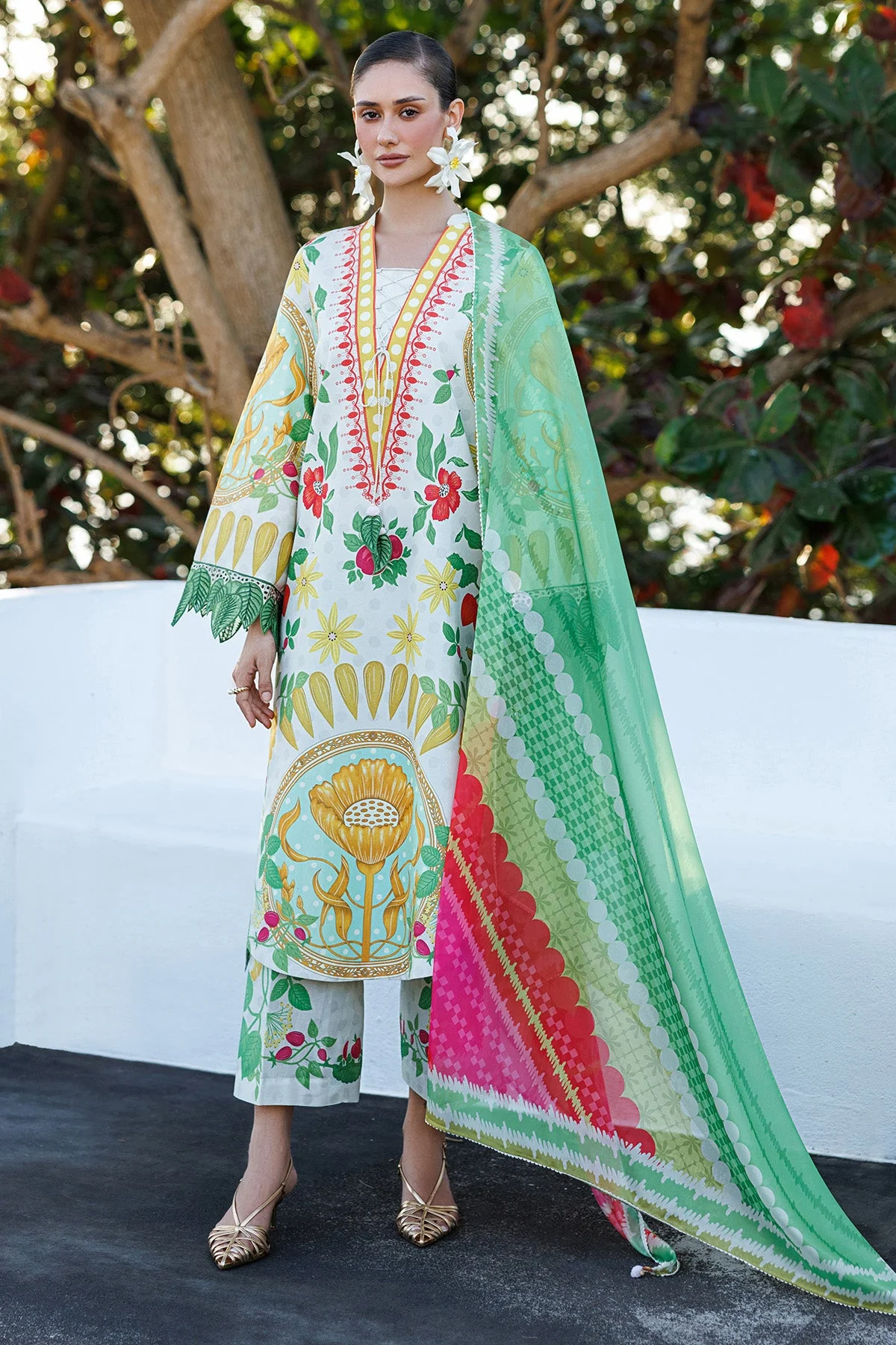 Unstitched Summer EMBROIDERED LAWN - Image 3