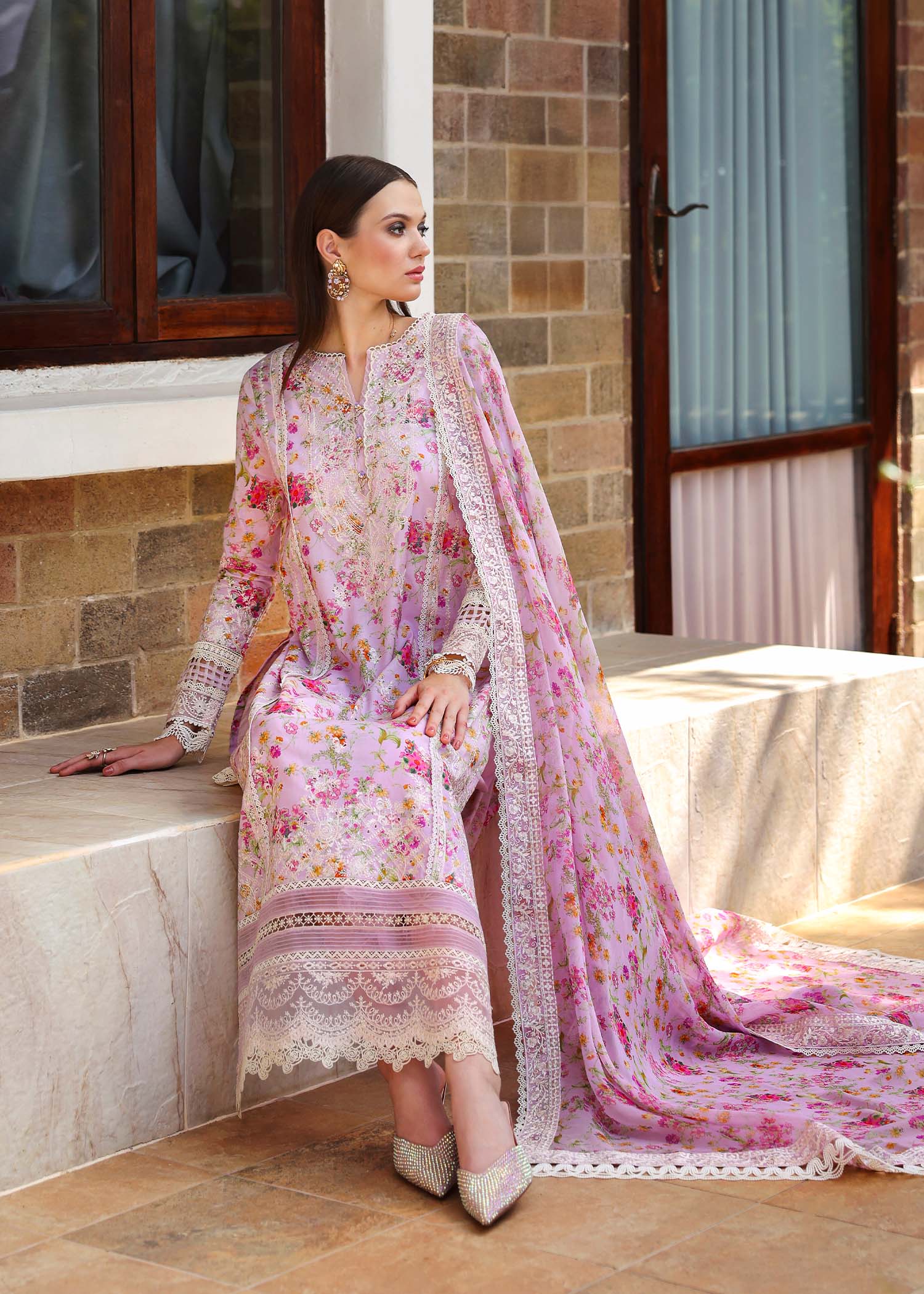 Zaina Unstitched Lawn - Image 6