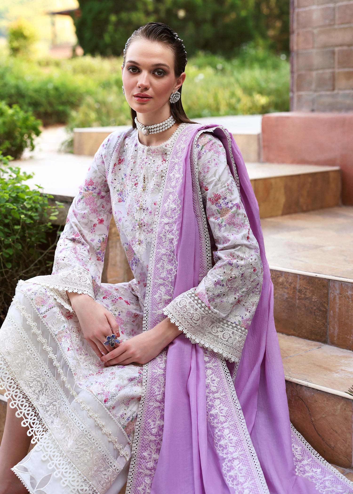 Zaina Unstitched Lawn - Image 6